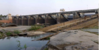 Pak Mun Dam and fish ladder, looking upstream